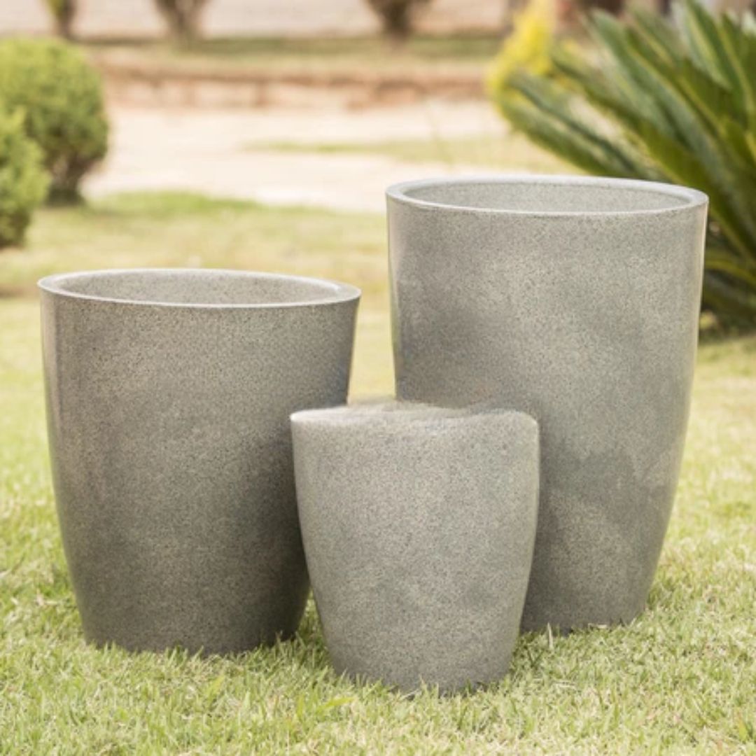 Pack de 3 Maceteros Lisos ¡Ligeros, Resistentes y con Estilo!