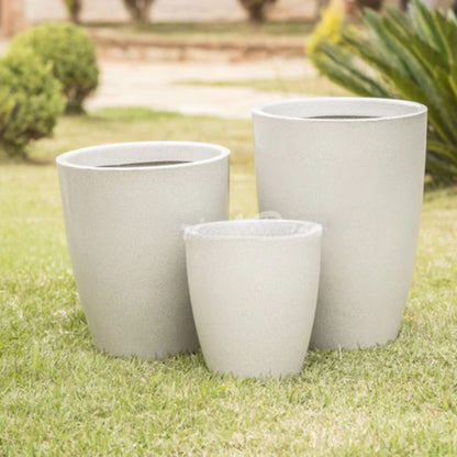 Pack de 3 Maceteros Lisos ¡Ligeros, Resistentes y con Estilo!